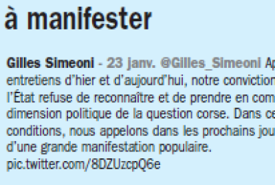 Appel à manisfester