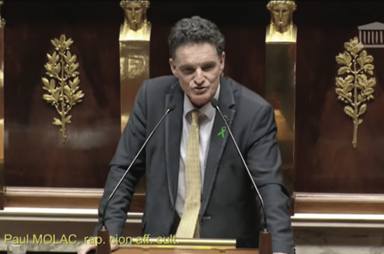 Paul Molac à La Tribune de l'AN
