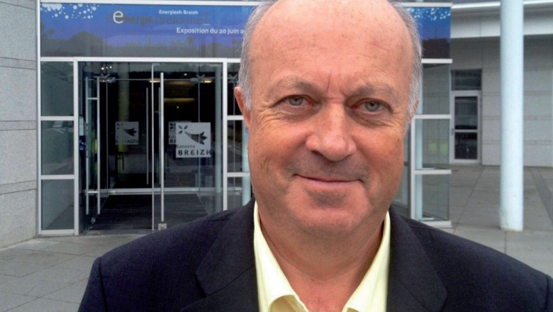 Daniel Cueff, maire écologiste de la ville bretonne de Langouët.