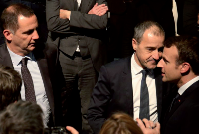 G. Simeoni J.G. Talamoni E. Macron