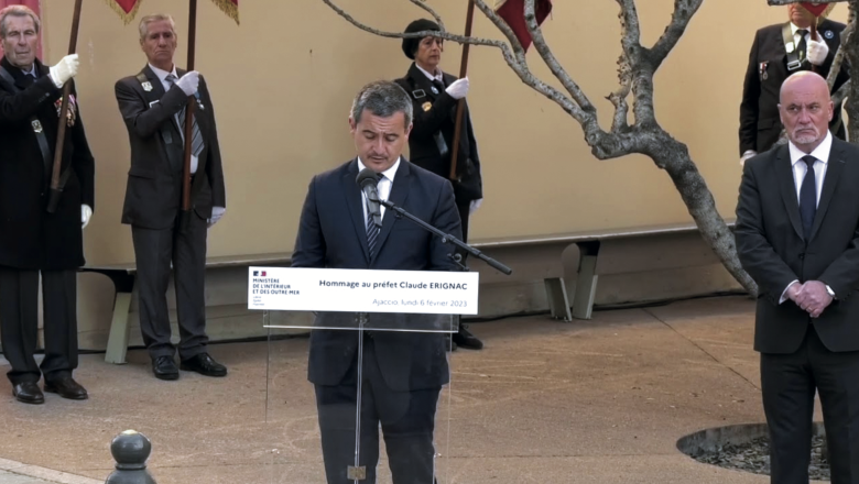 Gerald Darmanin, Aiacciu