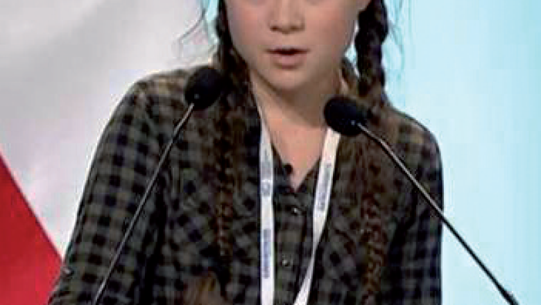 Greta Thunberg Katovice COP 24