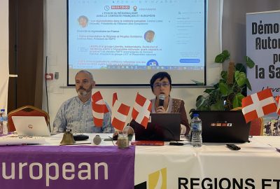 27e université R&PS - Lors du débat sur les réponses de l’autonomie pour nos régions.