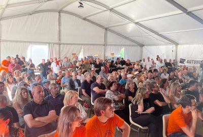 Rassemblement à Aleria pour la rentrée politique de Femu a Corsica