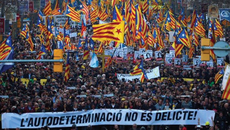 L'autodeterminacio no és delicte! Catalogne