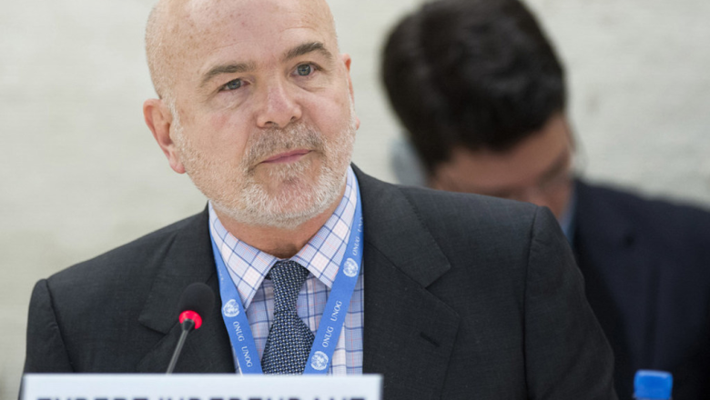 Michel Forst, Rapporteur spécial sur la situation des défenseurs des droits de l'homme.