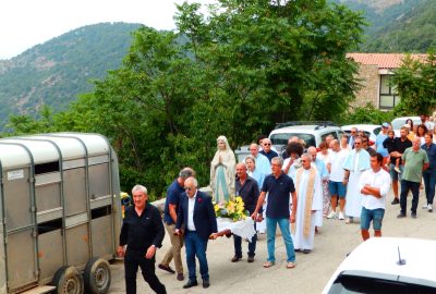 Procession du 15 août à Cristinacce
