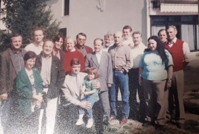 30 anni fà, cù à u centru Màssimu Simeoni, à a manca Francescu Alfonsi è à pusà Gustave Alirol, primu presidente.