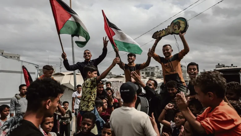 Foule en liesse à Gaza après l'annonce du cessez-le-feu