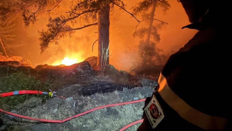 sapeurs pompiers haute-corse feu