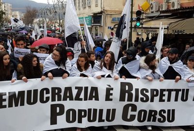 Manif corse