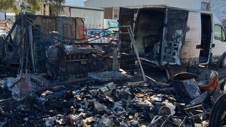 Calvi, incendie du garage solidaire