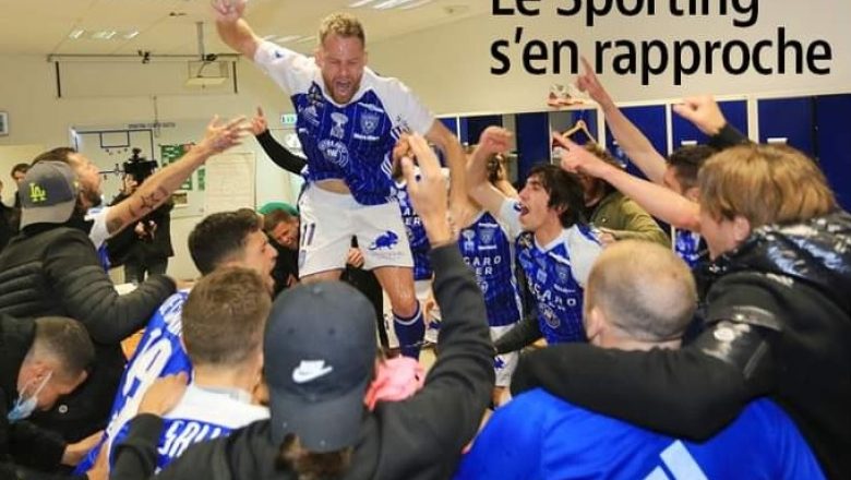 Dans les vestiaires du Sporting